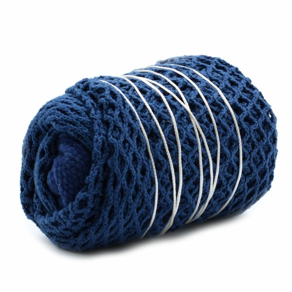 Pure Cotton Mesh Bag - Denim - Image 6