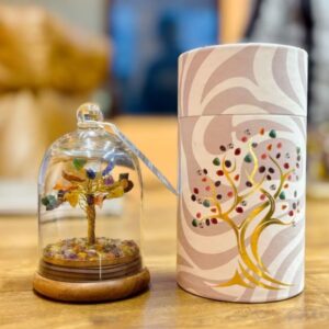 Gemstone Dome Garden - Seven Chakra Tree Decor Home, Gift