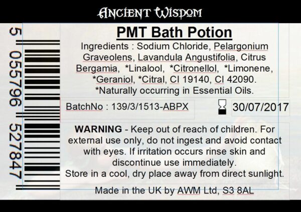 Bag Labels for PMT Potion  (4 sheets of 18) - Image 2