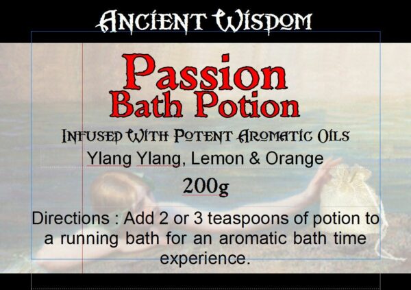 Bag Labels for Passion Potion  (4 sheets of 18)
