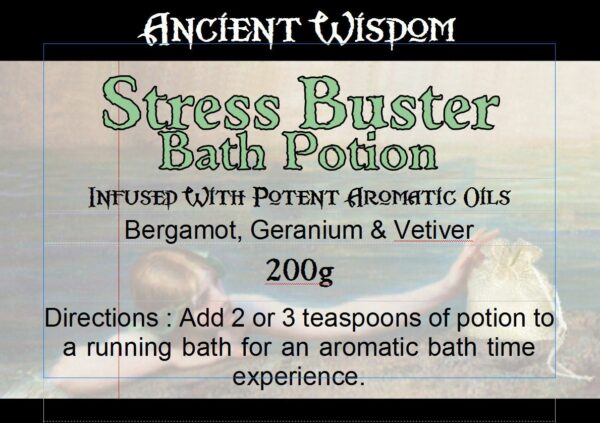 Bag Labels for Stress Buster  (4 sheets of 18)