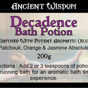 Bag Labels for Decadence (4 sheets of 18)