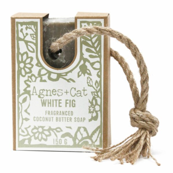 Soap On A Rope - White Fig - Image 2