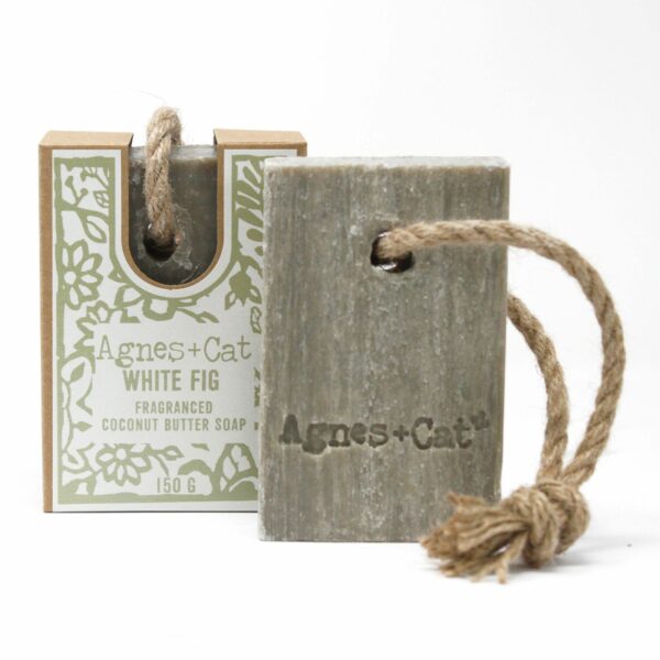Soap On A Rope - White Fig - Image 3