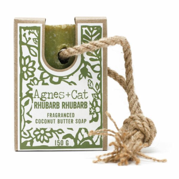 Soap On A Rope - RHUBARB RHUBARB