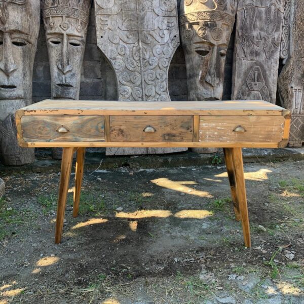 Console Table - Recycled Wood - 150x50x80cm - Image 4