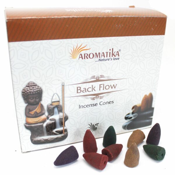Aromatica Backflow Incense Cones - Dragons Blood - Image 2