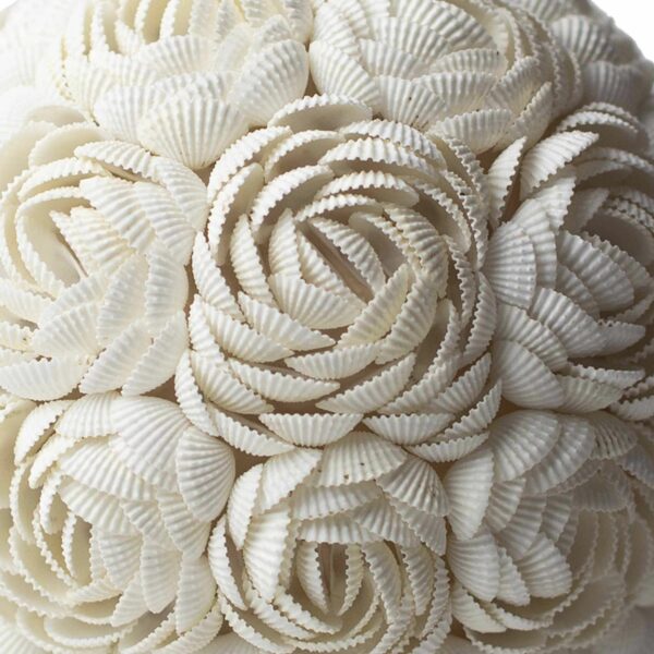 Boho Sea Shell Lamp - Rose Oval - 15cm - Image 2