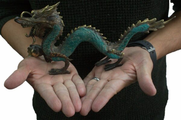 Fengshui - Med Dragon with Ball - 27cm - Image 4