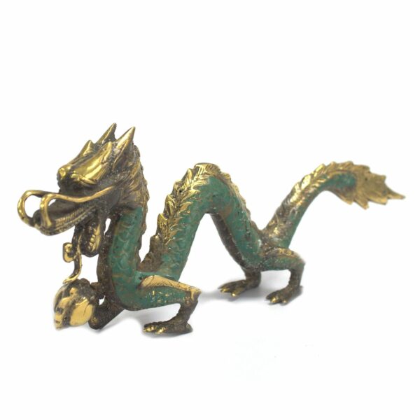 Fengshui - Small Dragon with Ball - 20cm - Image 3