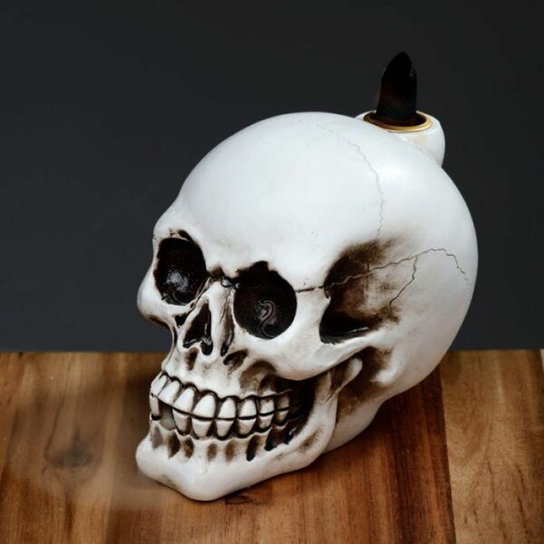 Skull Backflow Incense Burner - Image 3
