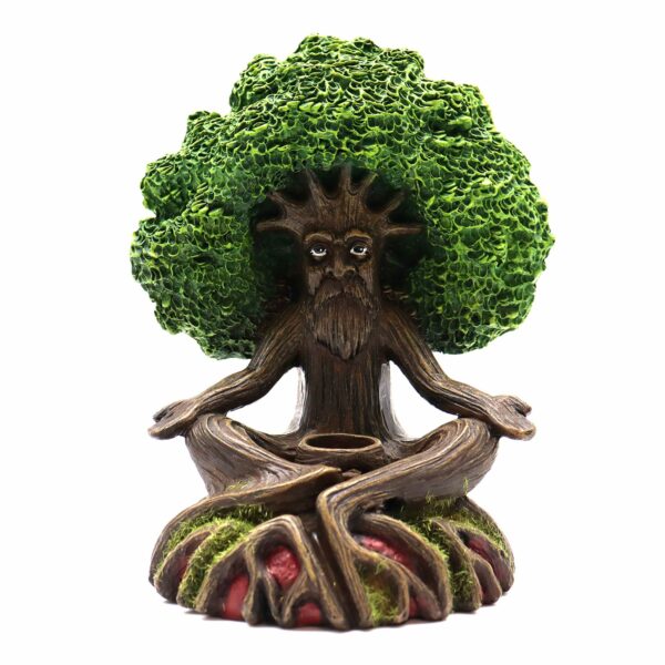 Wise Old Tree Man of the Forest Backflow Incense Burner - Image 2