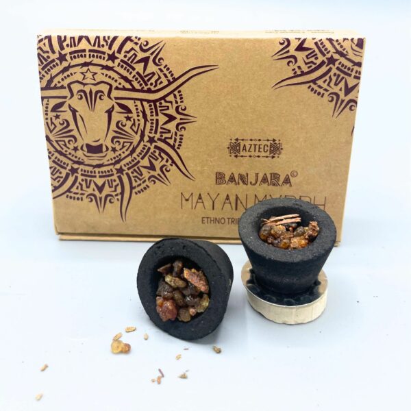 Banjara Resin Cups - Mayan Myyrh - Image 2