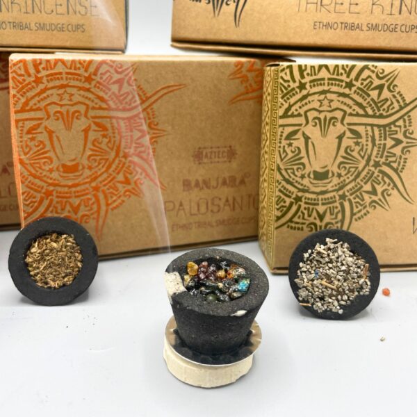 Banjara Resin Cups - Mayan Myyrh - Image 3