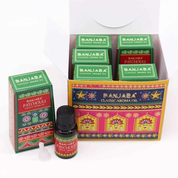 Banjara Indian Fragrance Oil 10ml - Pathchouli - Image 2