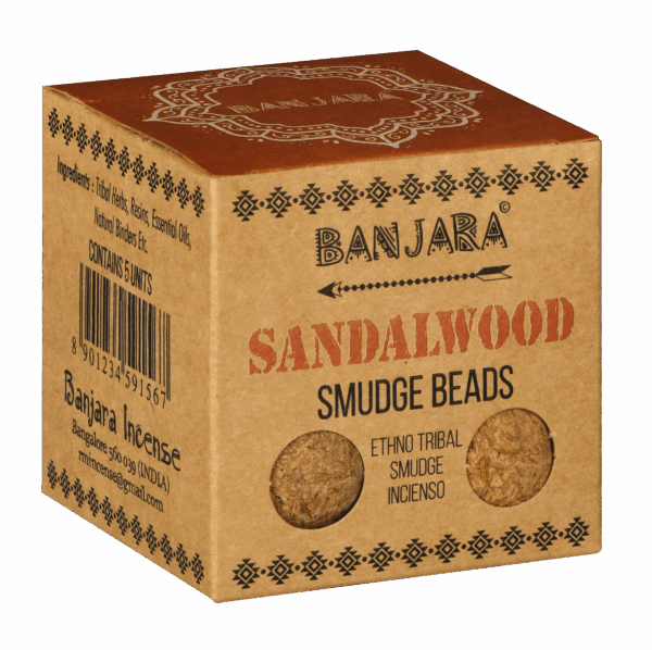 Banjara Smudge Beads - Sandalwood