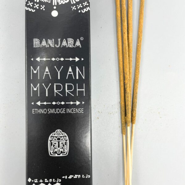 Banjara Tribal Smudge Incense - Mayan Myrrh - Image 2