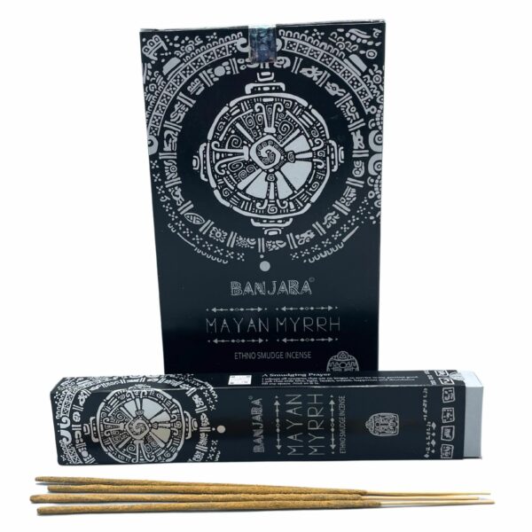 Banjara Tribal Smudge Incense - Mayan Myrrh - Image 3