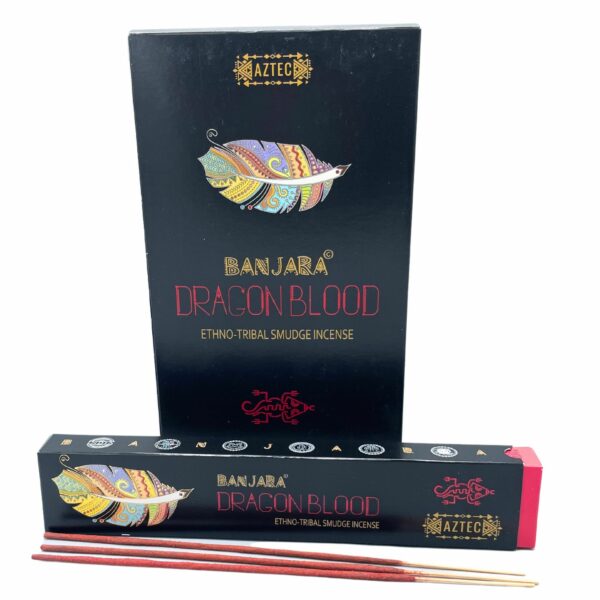 Banjara Tribal Smudge Incense - Dragon Blood - Image 3