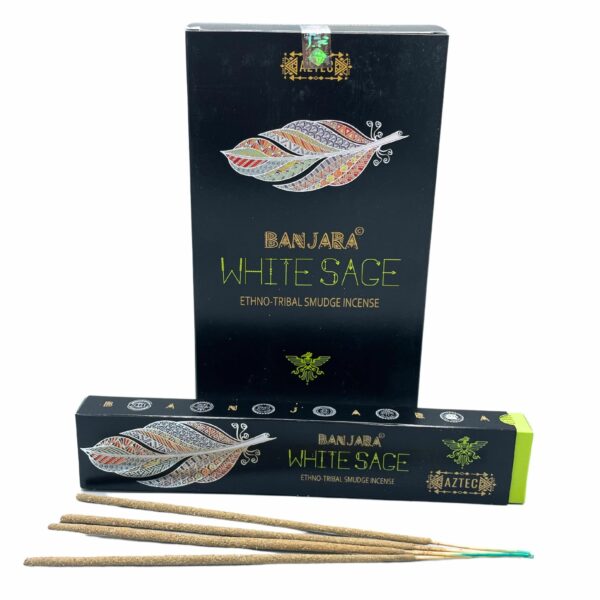 Banjara Tribal Smudge Incense - White Sage - Image 3