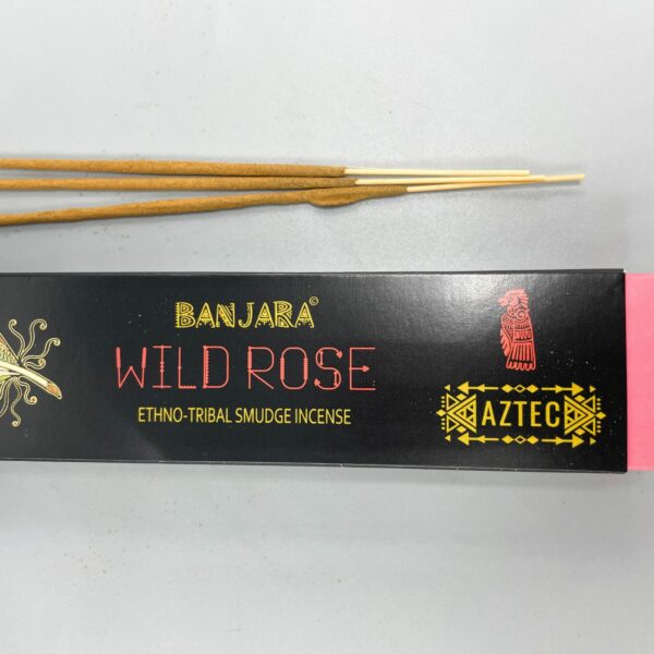 Banjara Tribal Smudge Incense - Wild Rose - Image 2
