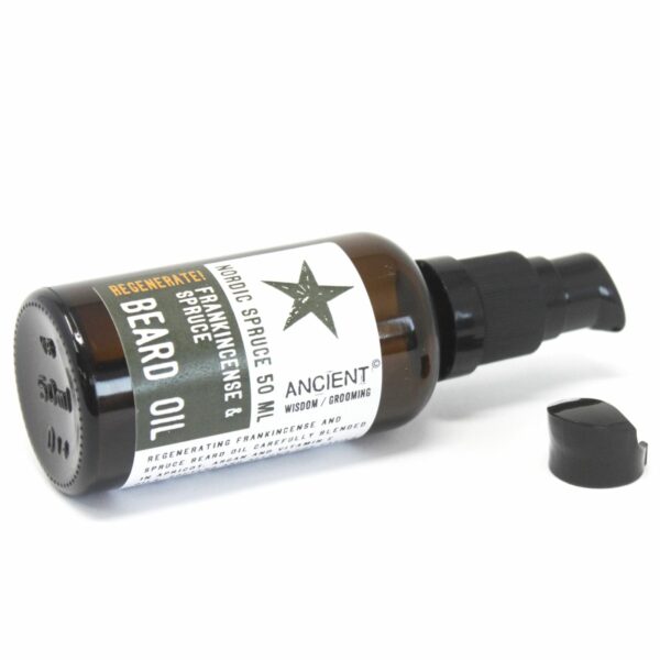 50ml Beard Oil - Nordic Spruce - Regenerate! - Image 2