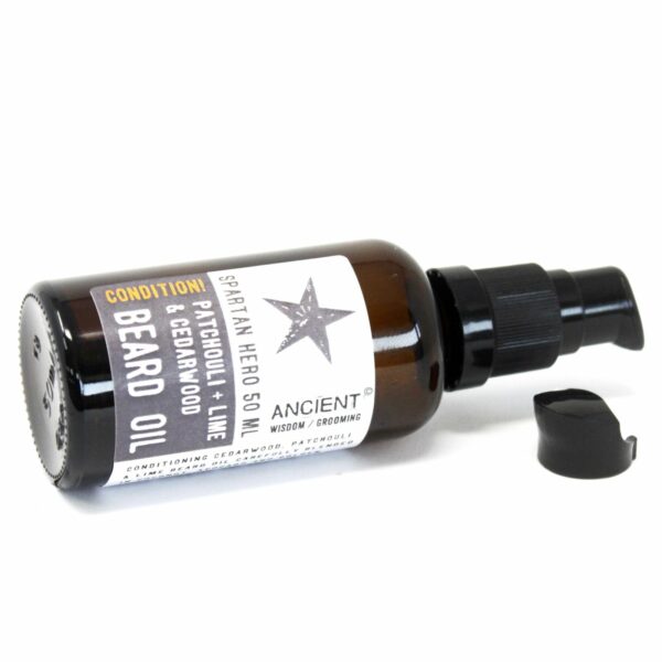 50ml Beard Oil - Spartan Hero - Condition! - Image 2