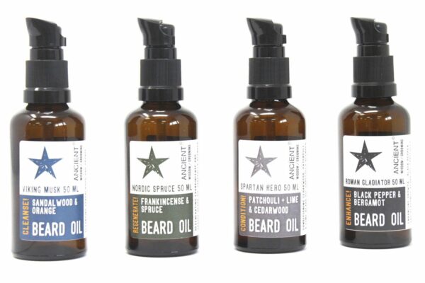 50ml Beard Oil - Spartan Hero - Condition! - Image 5