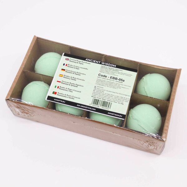 Essential Oil Bath Bomb - Rosemary & Thyme - Image 3