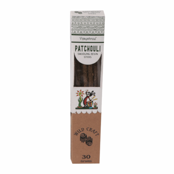 30g Golden Patchouli Smudging Resin Sticks