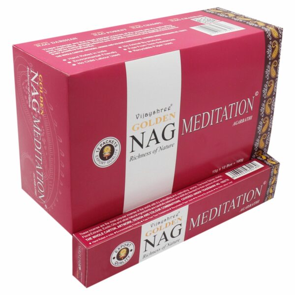 15g Golden Nag - Meditation Incense - Image 2
