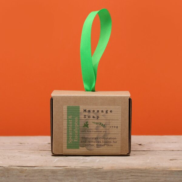 Boxed Single Massage Soaps - Spearmint & Eucalyptus - Image 5