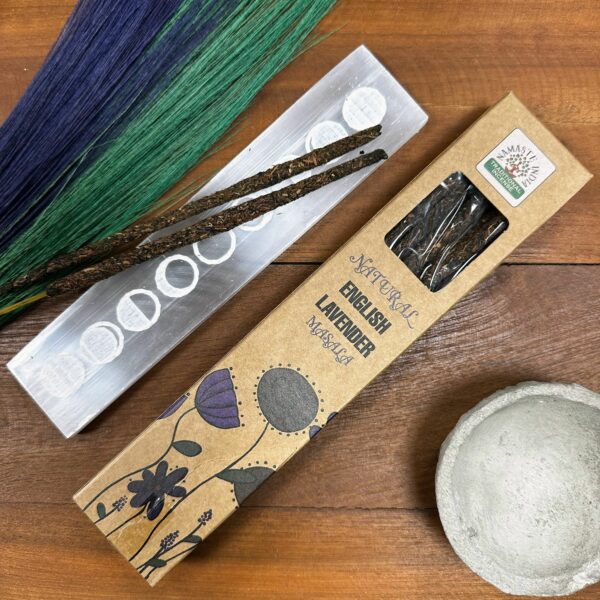 Natural Botanical Masala Incense - English Lavender - Image 2