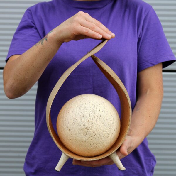 Natural Coconut Lamp - Natural Loop - Image 3