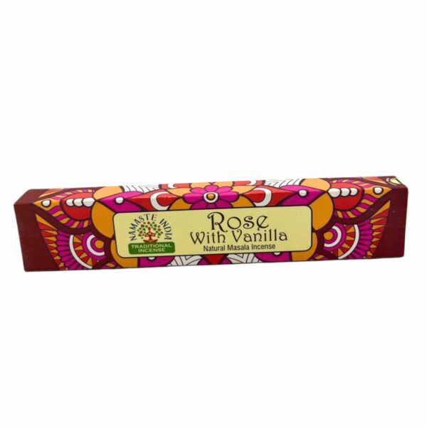 Namaste Mandala Masala Incense - Rose With Vanilla - Image 3