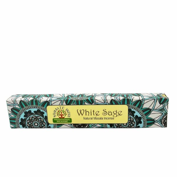Namaste Mandala Masala Incense - White Sage - Image 3
