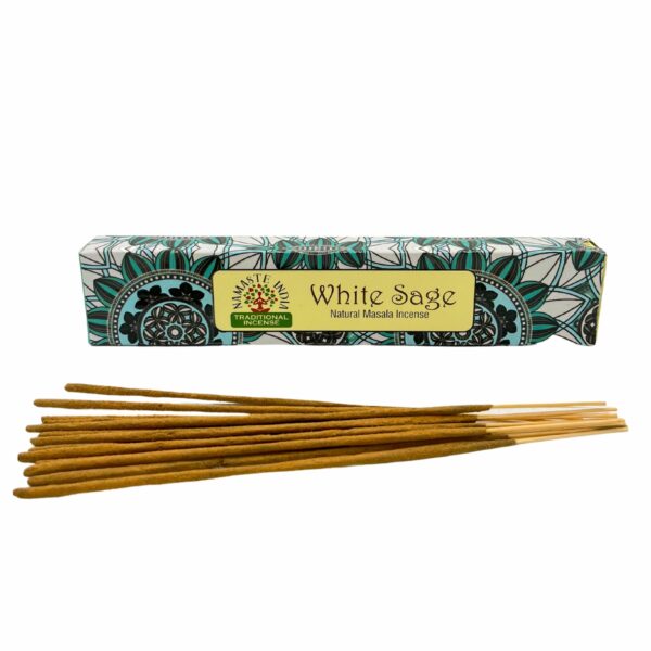 Namaste Mandala Masala Incense - White Sage - Image 4