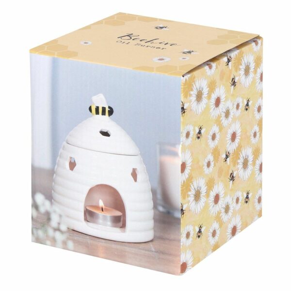White Beehive Oil Burner - Image 2