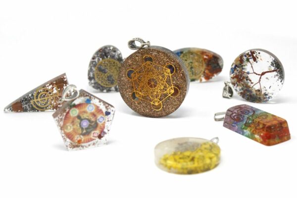 Orgonite Power Pendant - Symbolic Power Dome - Image 2