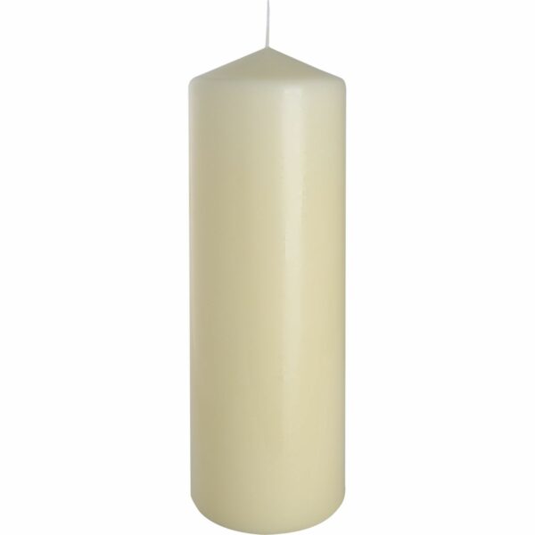 Pillar Candle 80x250mm - Ivory - Image 5