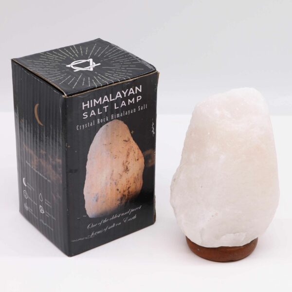 Crystal Rock Himalayan Salt Lamp - & Base apx 2-3kg - Image 3