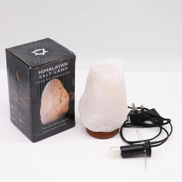 Crystal Rock Himalayan Salt Lamp - & Base apx 2-3kg - Image 4