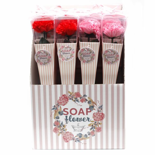 Soap Flower - Medium Carnation - Image 4