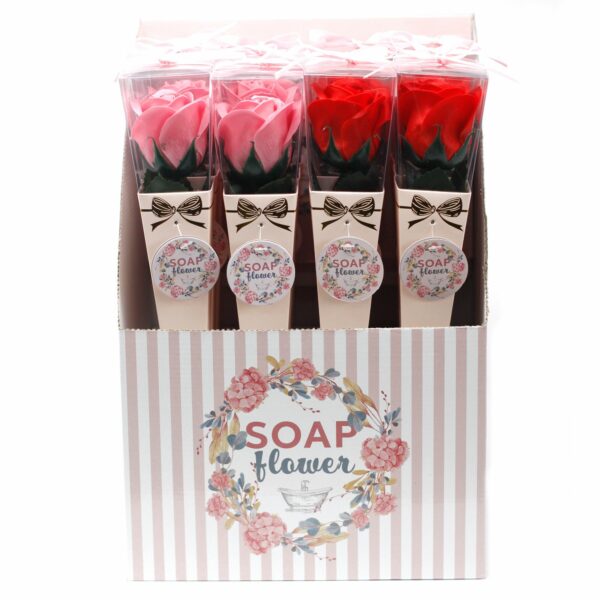 Soap Flower - Medium Rose - Image 4