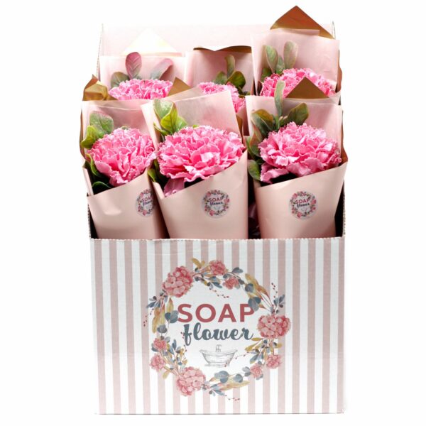 Soap Flower - Carnation Bouquet - Image 4