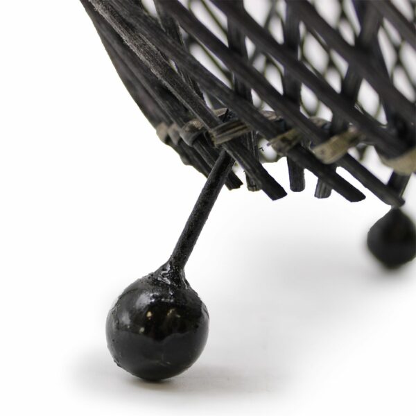 Rattan Table Lamps - Black - Image 3