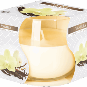 Scented Glass Jar Candle - Vanilla