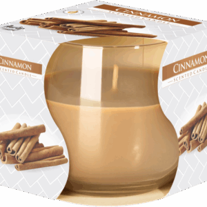 Scented Glass Jar Candle - Cinnamon