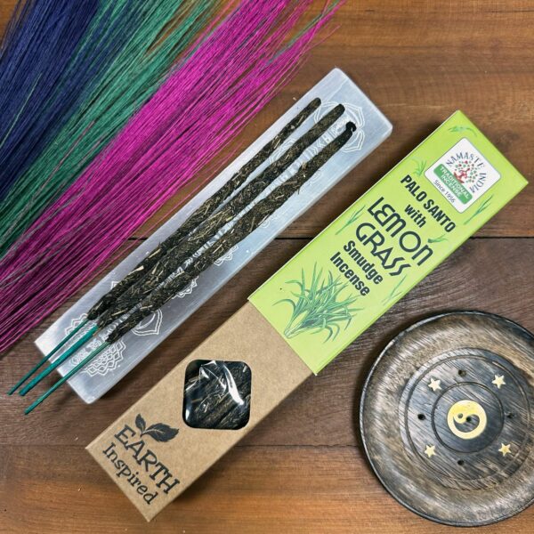 Earth Inspired Smudge Incense - Lemon Grass - Image 2