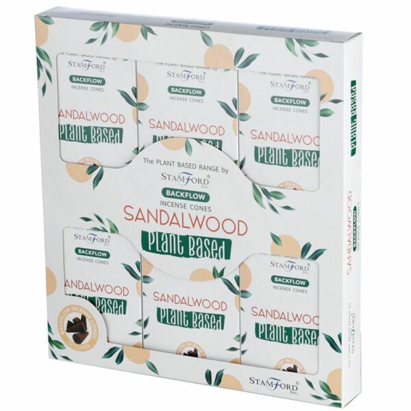 Plant Based Backflow Incense Cones - Sandalwood - Image 2